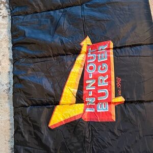 In-N-Out Burger Black Sleeping Bag Limited Edition